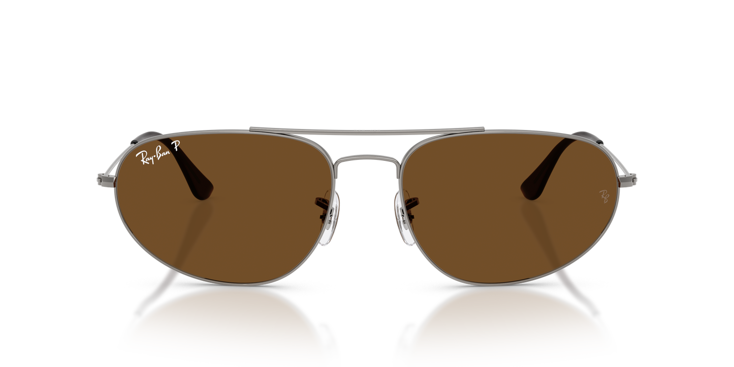 Ray-Ban RB3945 Explorer IV Sunglasses - Geometric Metal Frame