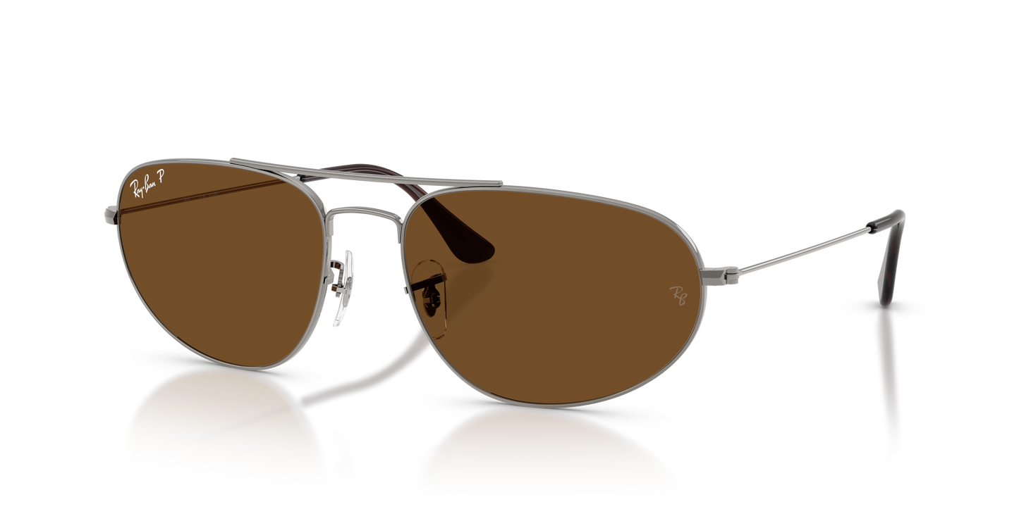 Ray-Ban RB3945 Explorer IV Sunglasses - Geometric Metal Frame
