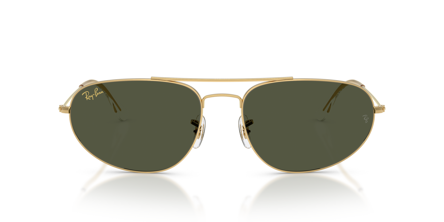 Ray-Ban RB3945 Explorer IV Sunglasses - Geometric Metal Frame