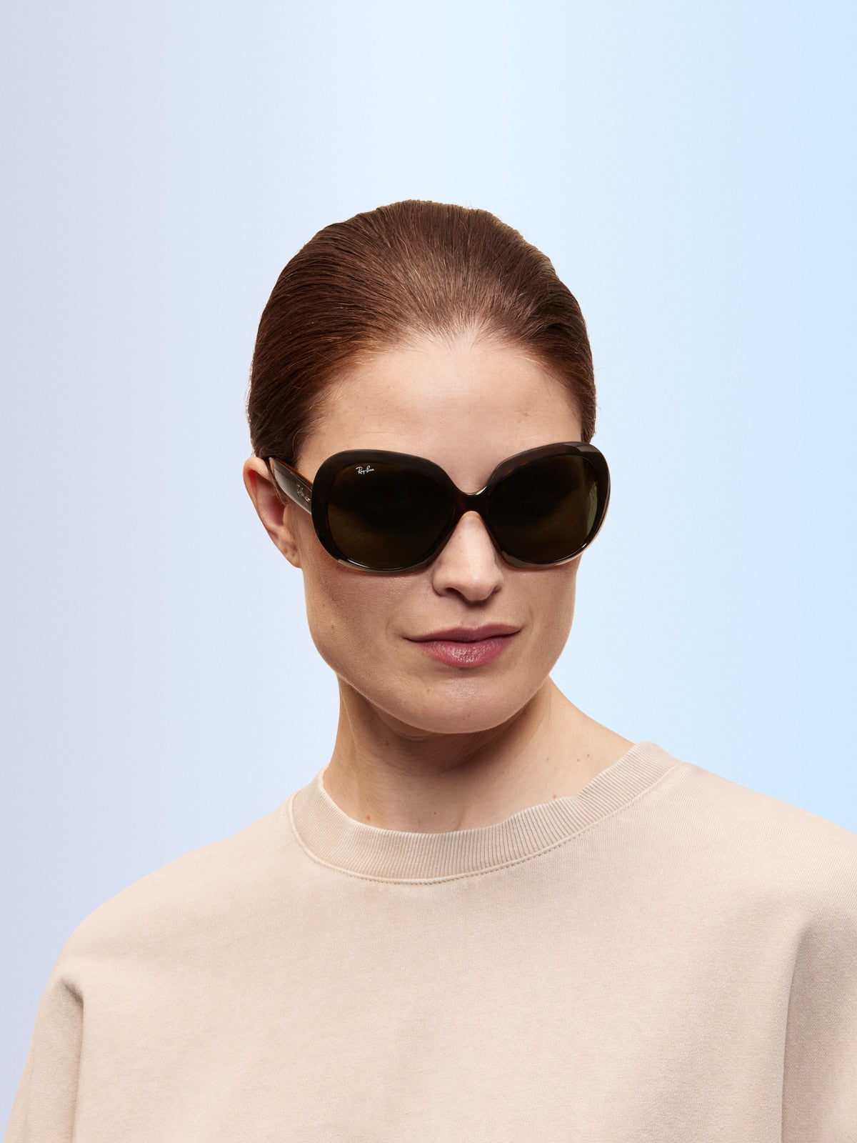 Ray-Ban RB4098 Jackie Ohh II Sunglasses - Butterfly Nylon Frame
