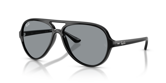 Ray-Ban RB4125 Cats 5000 Classic Summer Capsule Sunglasses - Aviator Injected Frame