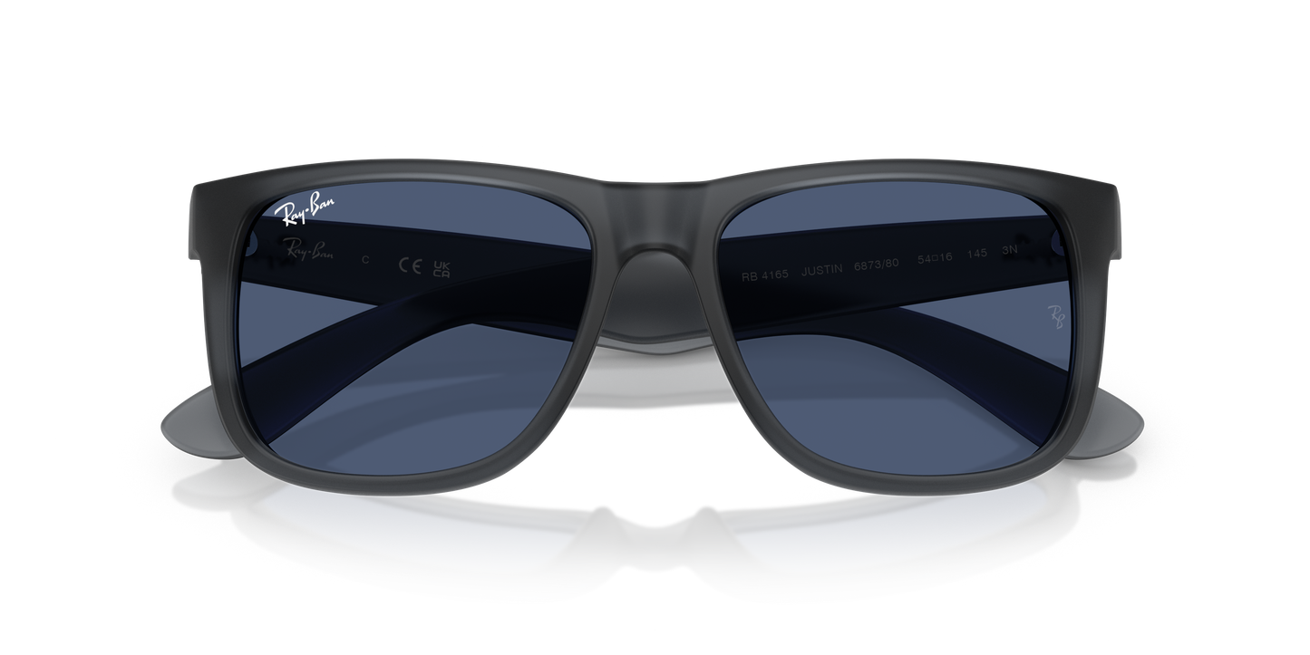 Ray-Ban RB4165 Justin Classic Sunglasses - Square Nylon Frame