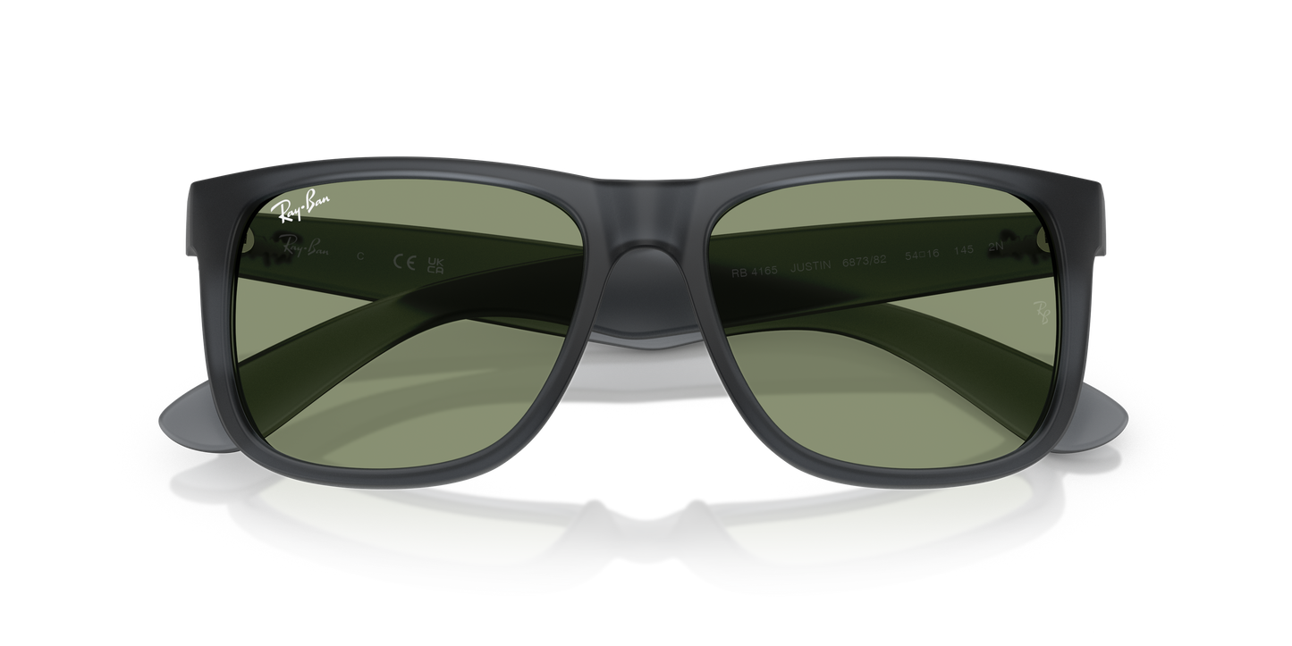 Ray-Ban RB4165 Justin Classic Sunglasses - Square Nylon Frame