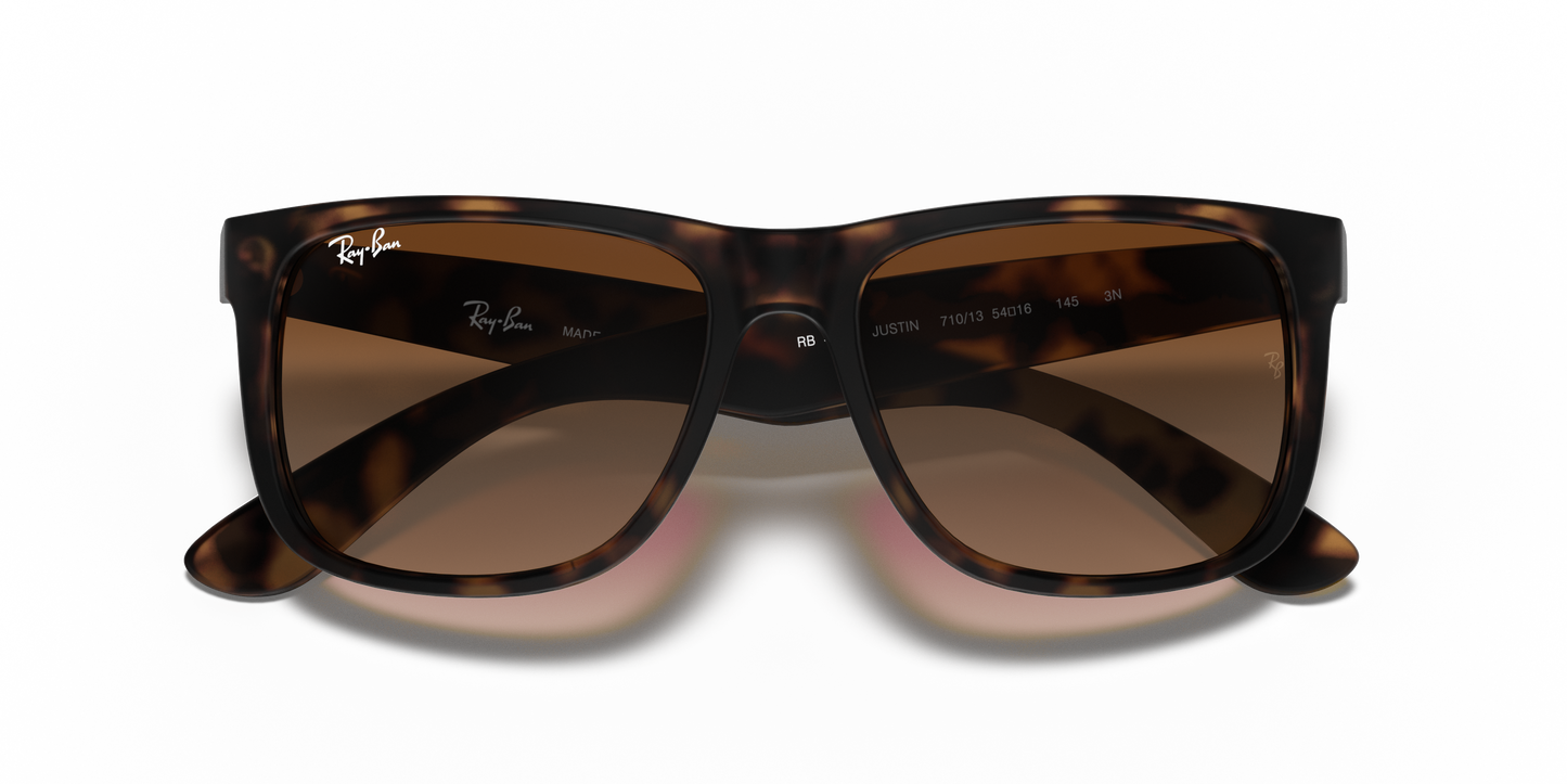 Ray-Ban RB4165 Justin Classic Sunglasses - Square Nylon Frame
