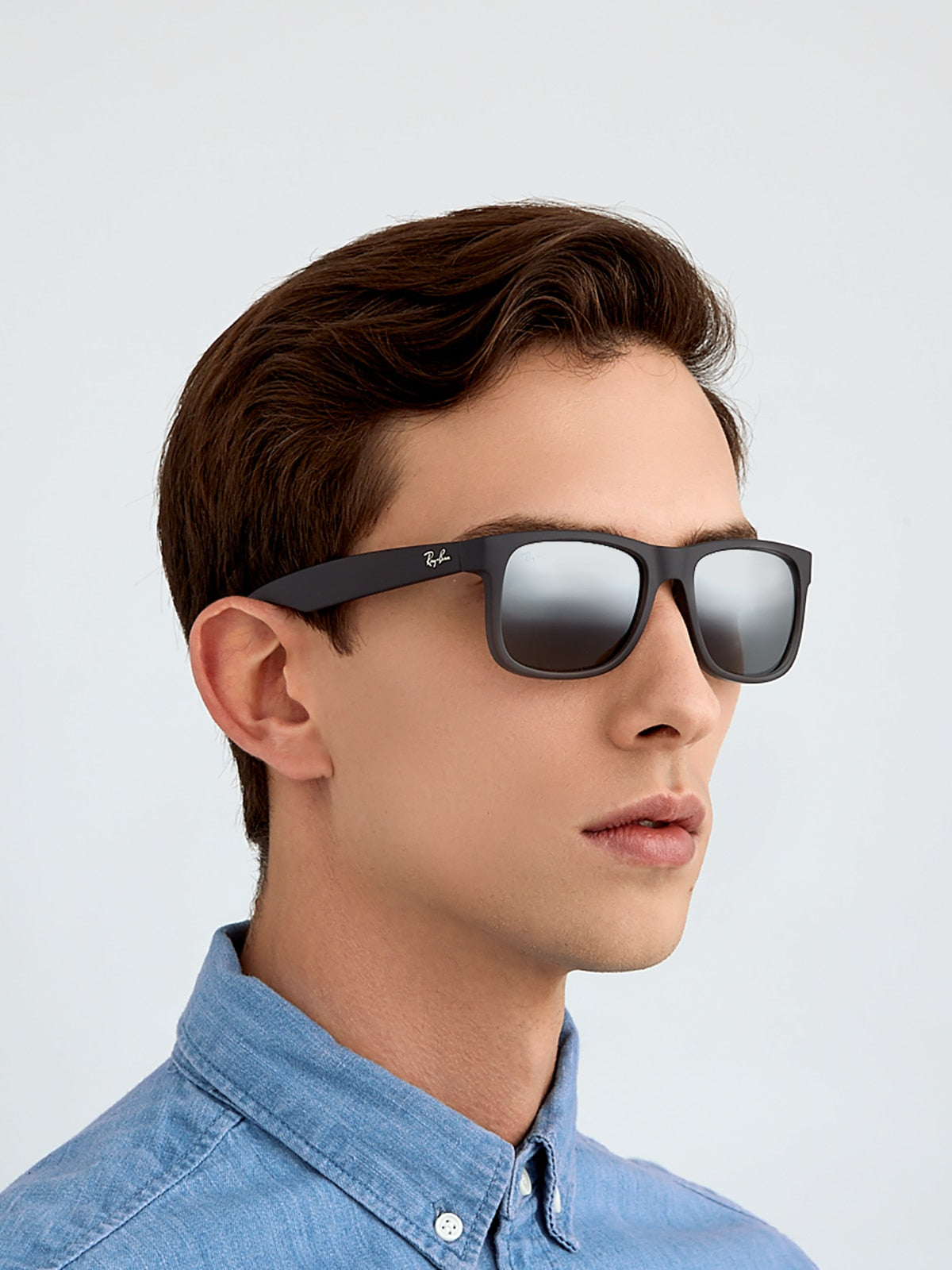 Ray-Ban RB4165 Justin Classic Sunglasses - Square Injected Frame