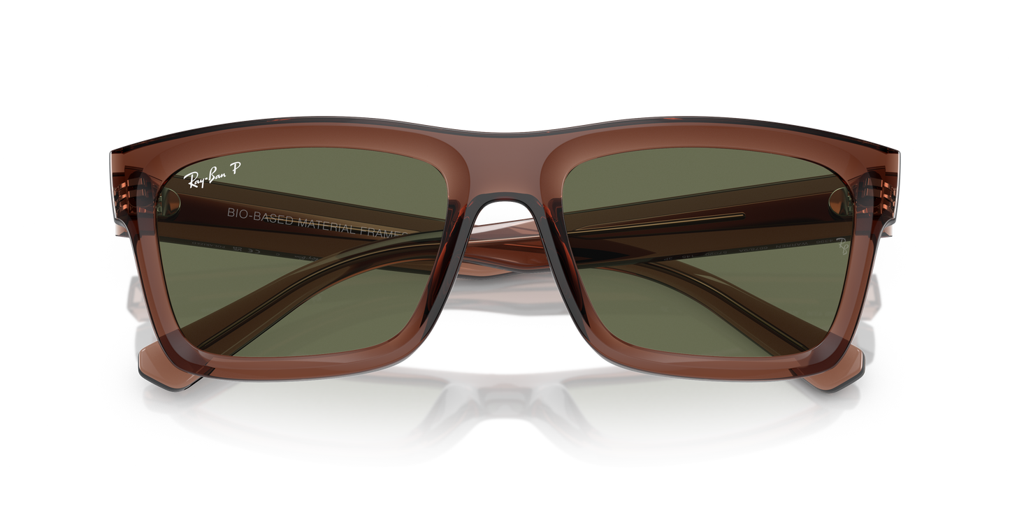 Ray-Ban RB4396 Warren Bio-Based Sunglasses - Rectangle Injected Frame