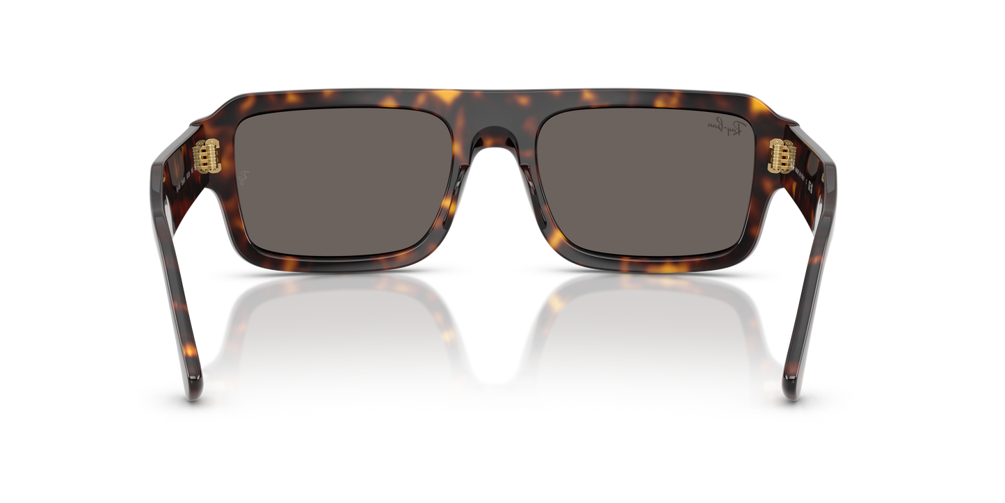 Ray-Ban RB4454 Flacko Bio-Based Sunglasses - Rectangle Injected Frame