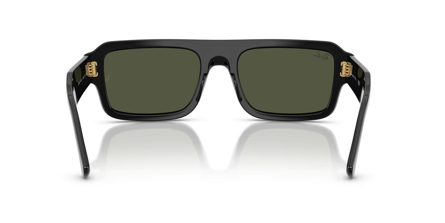 Ray-Ban RB4454 Flacko Bio-Based Sunglasses - Rectangle Injected Frame