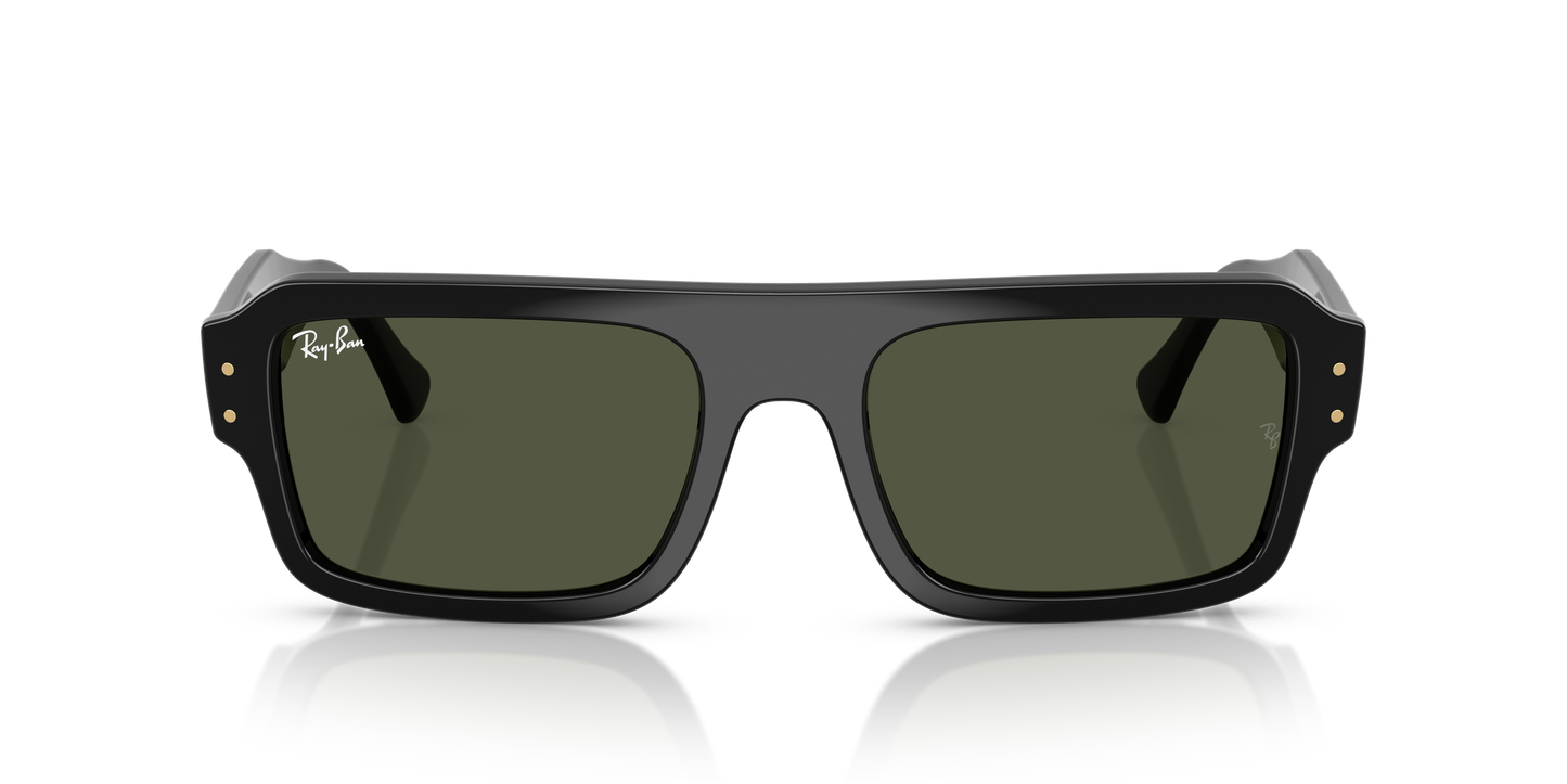 Ray-Ban RB4454 Flacko Bio-Based Sunglasses - Rectangle Injected Frame