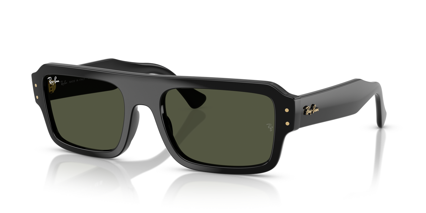 Ray-Ban RB4454 Flacko Bio-Based Sunglasses - Rectangle Injected Frame