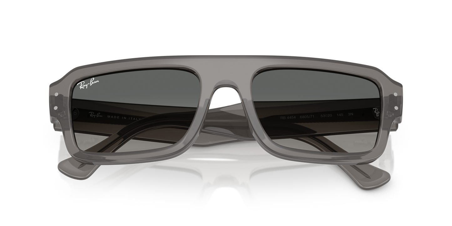 Ray-Ban RB4454 Flacko Bio-Based Sunglasses - Rectangle Injected Frame