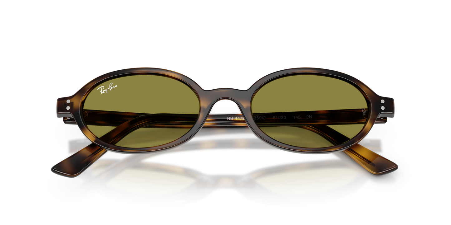 Ray-Ban RB4472 Khal Bio-Based Sunglasses - Oval Injected Frame