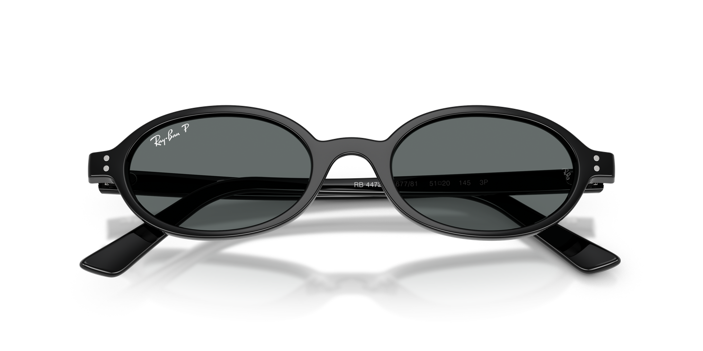 Ray-Ban RB4472 Khal Bio-Based Sunglasses - Oval Injected Frame