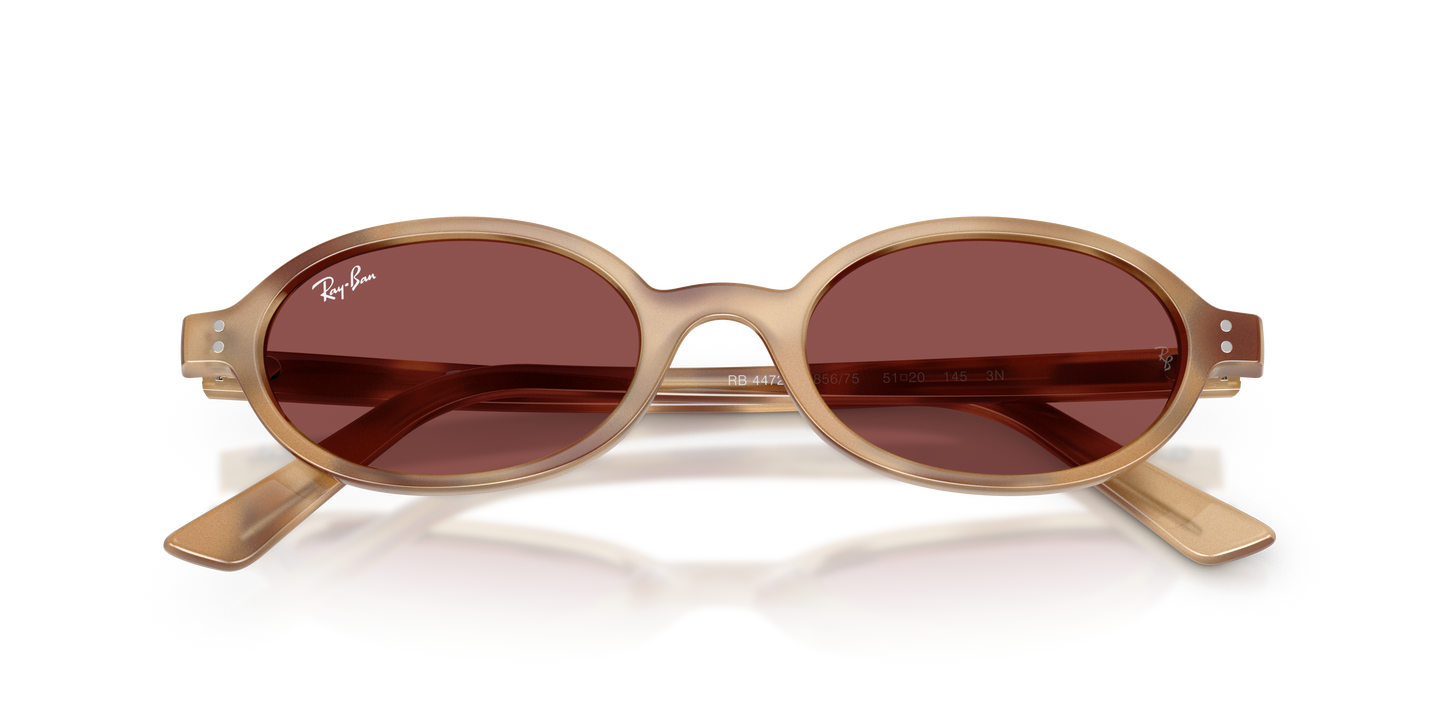 Ray-Ban RB4472 Khal Bio-Based Sunglasses - Oval Injected Frame