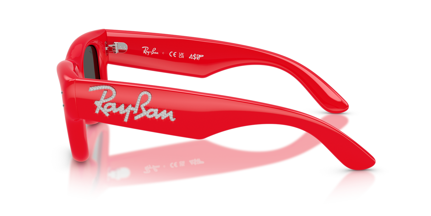 Ray-Ban RB4940B Wayfarer Puffer Crystal Edition Sunglasses - Square Injected Frame