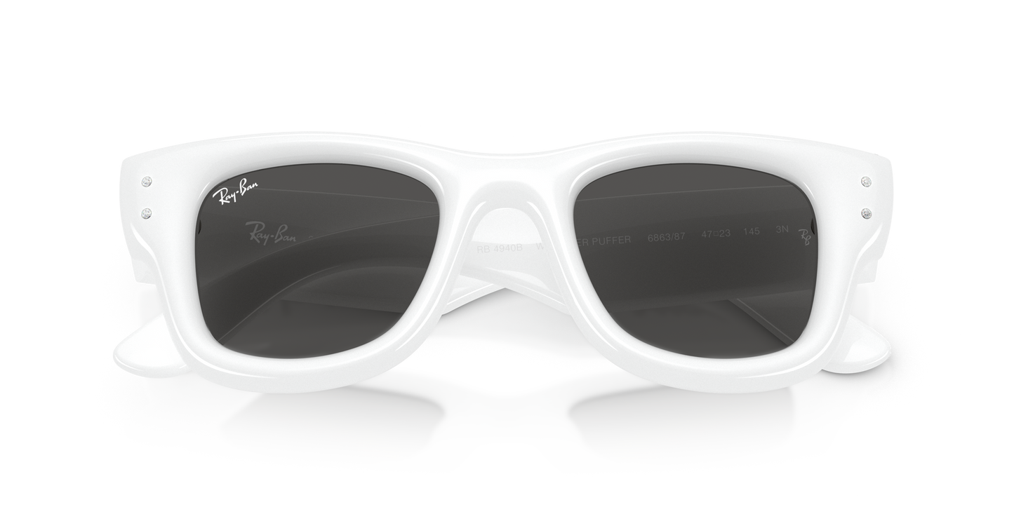 Ray-Ban RB4940B Wayfarer Puffer Crystal Edition Sunglasses - Square Injected Frame