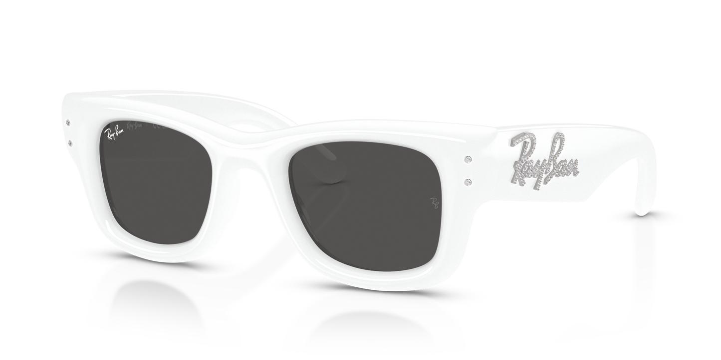 Ray-Ban RB4940B Wayfarer Puffer Crystal Edition Sunglasses - Square Injected Frame