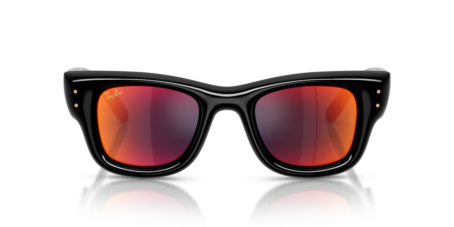 Ray-Ban RB4940 Wayfarer Puffer Sunglasses - Square Injected Frame
