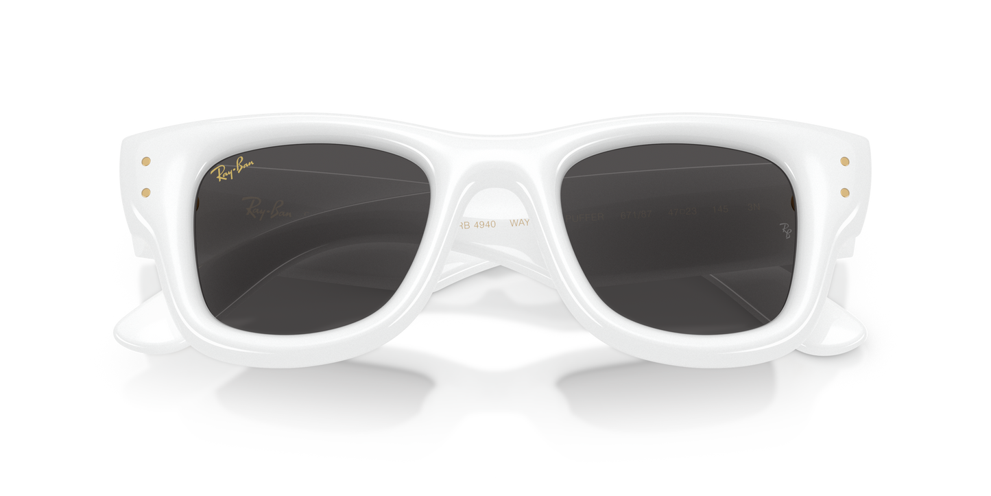 Ray-Ban RB4940 Wayfarer Puffer Sunglasses - Square Injected Frame