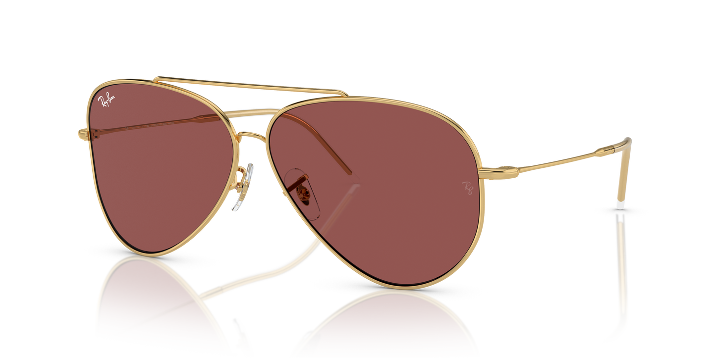 Ray-Ban RBR0101S Aviator Reverse Sunglasses - Metal Frame