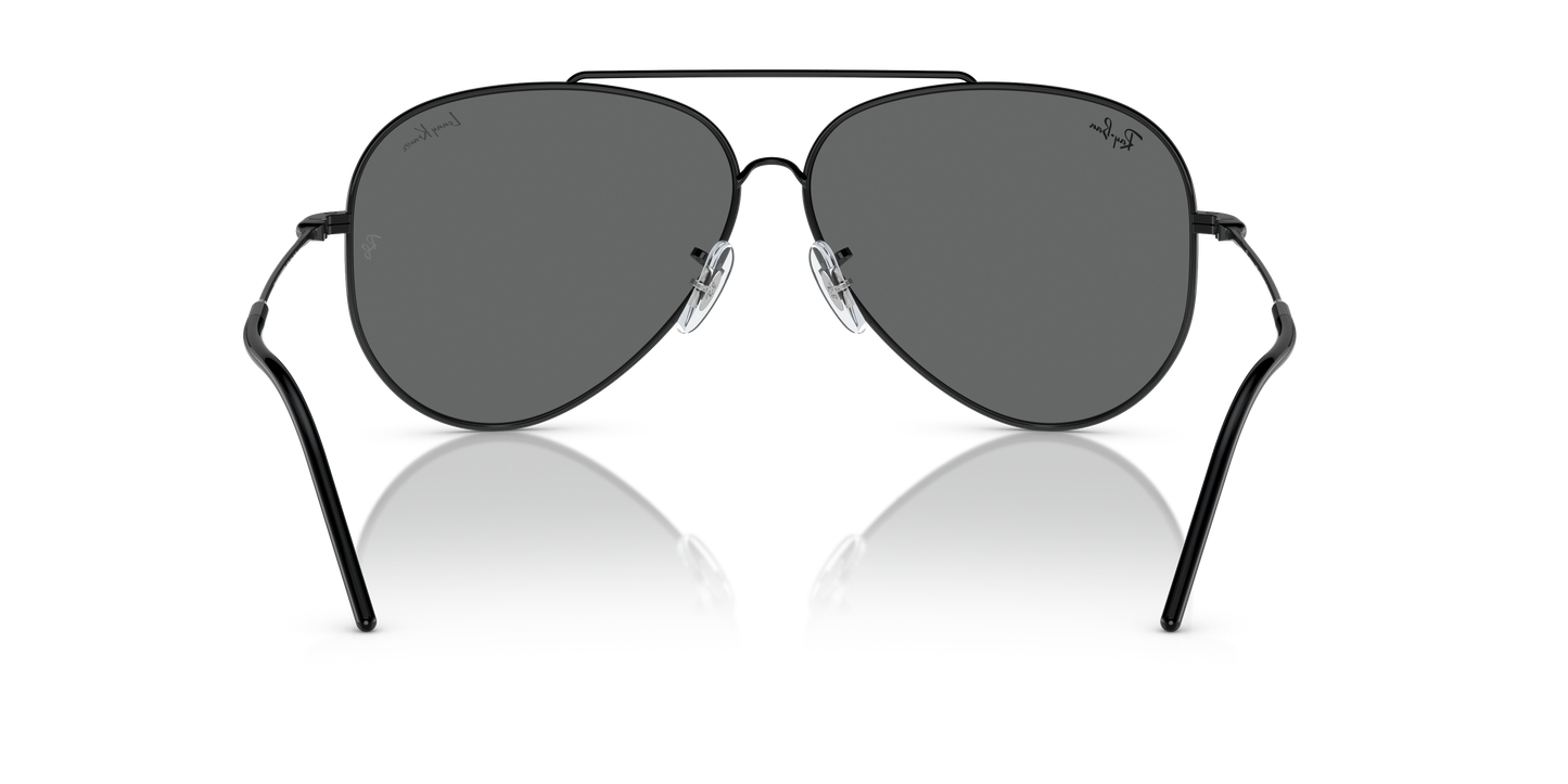 Ray-Ban RBR0101S Lenny Kravitz X Aviator Reverse Sunglasses - Metal Frame