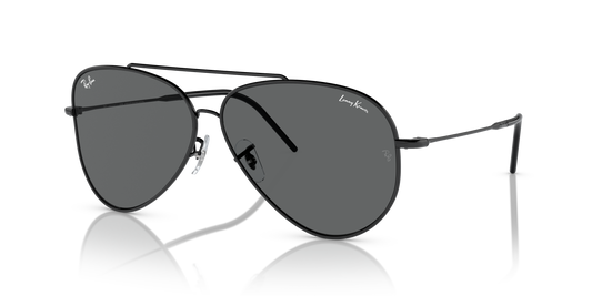 Ray-Ban RBR0101S Lenny Kravitz X Aviator Reverse Sunglasses - Metal Frame