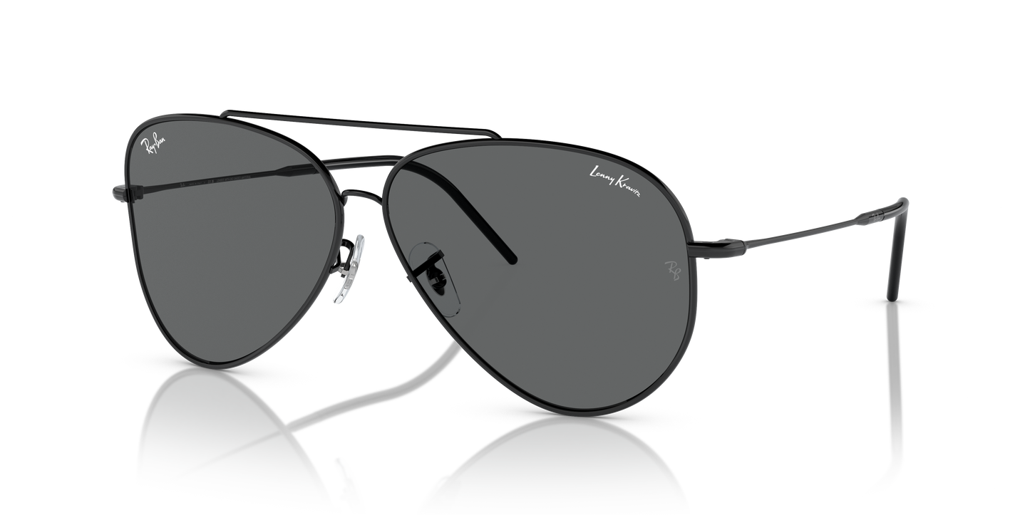 Ray-Ban RBR0101S Lenny Kravitz X Aviator Reverse Sunglasses - Metal Frame