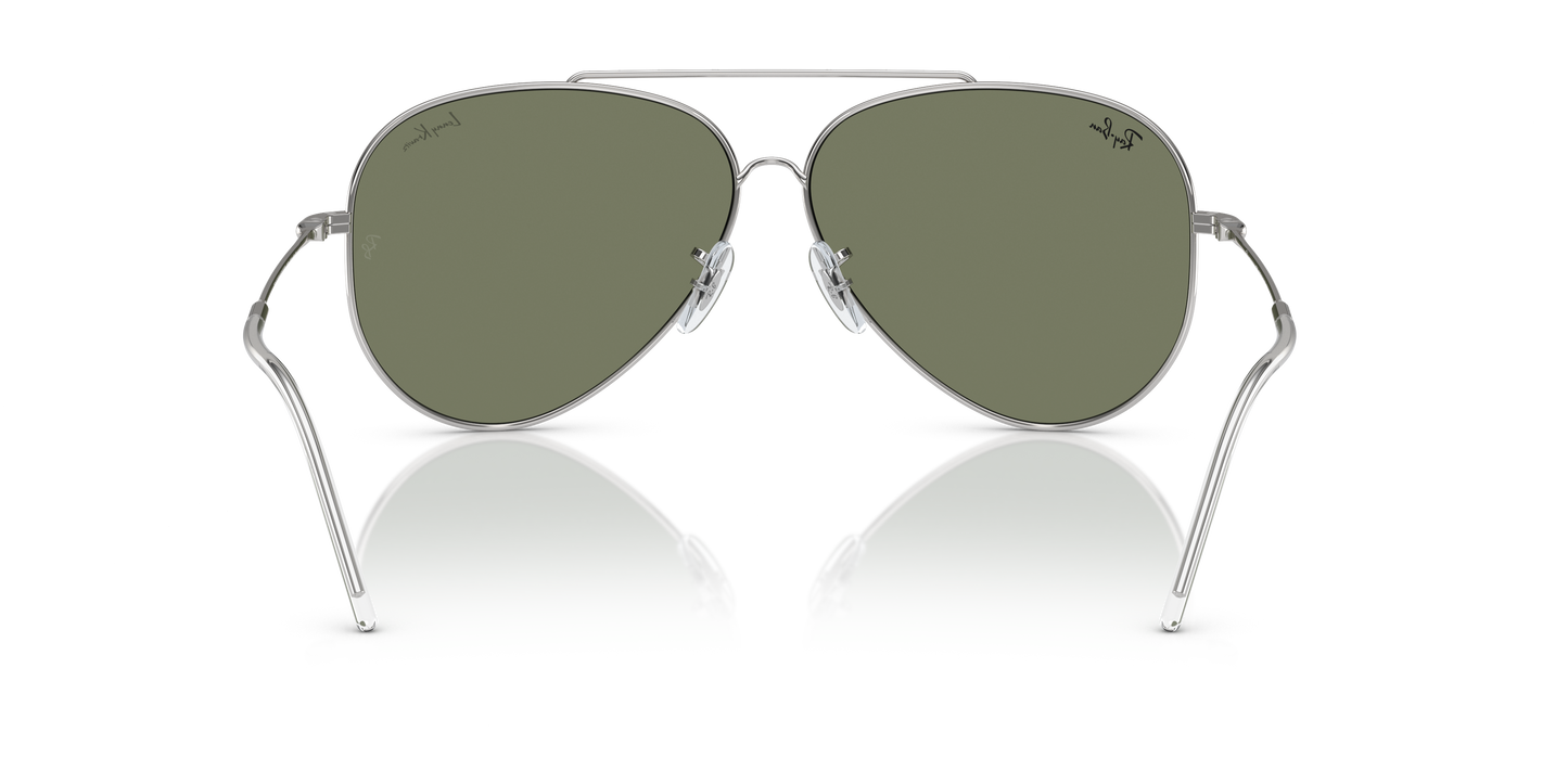 Ray-Ban RBR0101S Lenny Kravitz X Aviator Reverse Sunglasses - Metal Frame