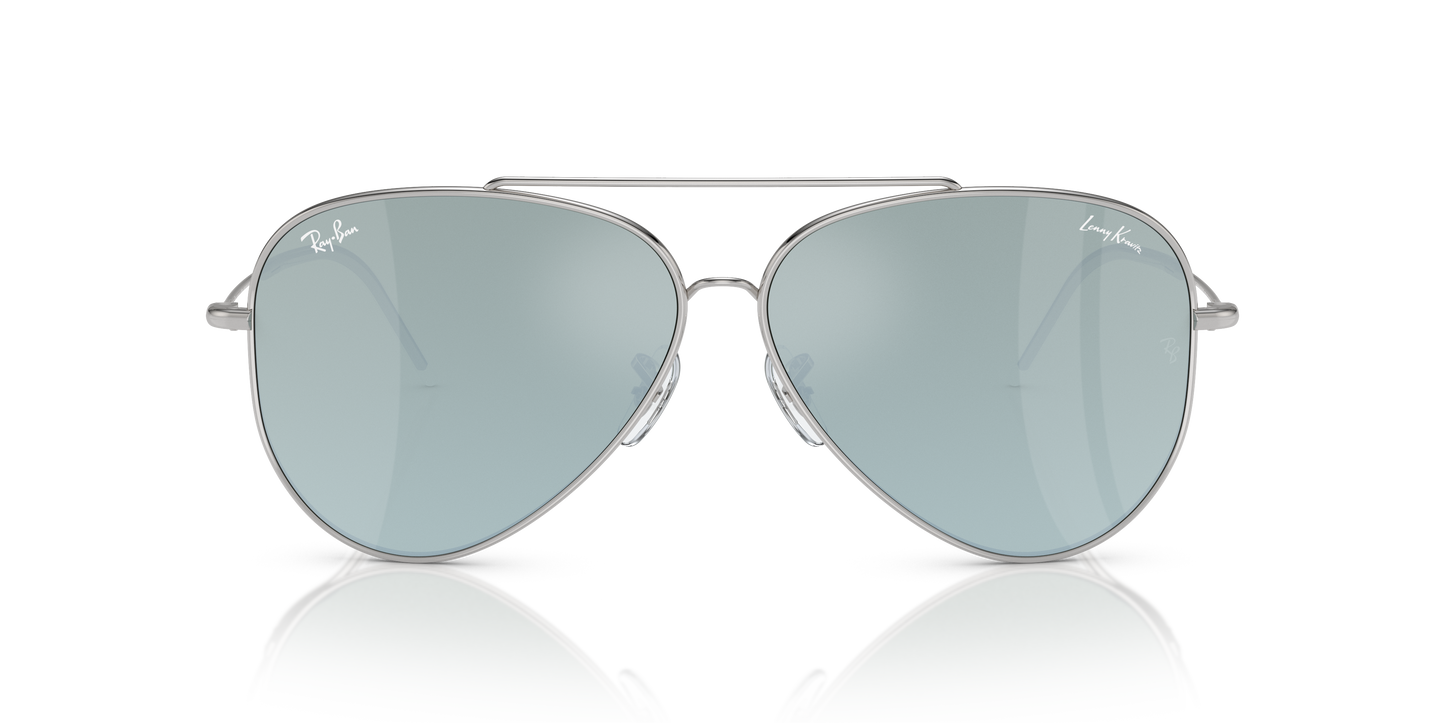Ray-Ban RBR0101S Lenny Kravitz X Aviator Reverse Sunglasses - Metal Frame