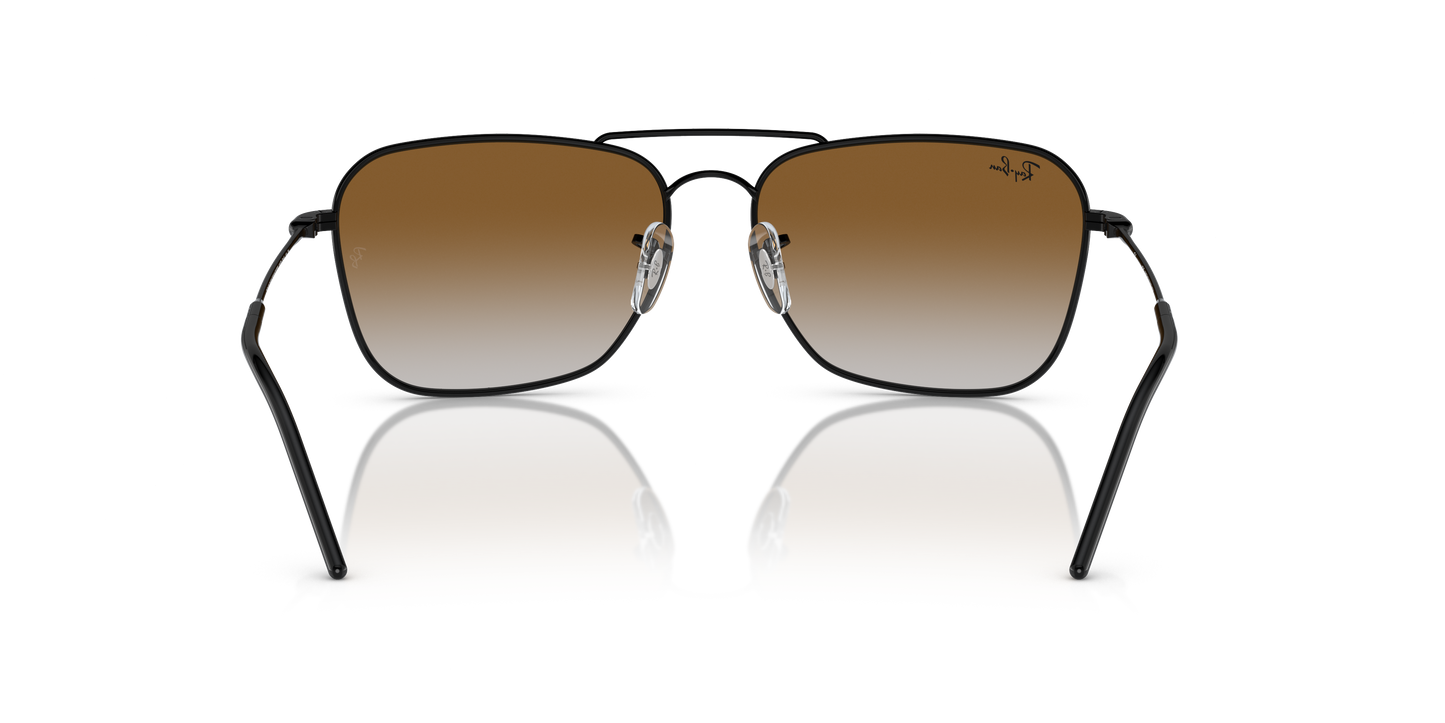 Ray-Ban RBR0102S Caravan Reverse Sunglasses - Square Metal Frame