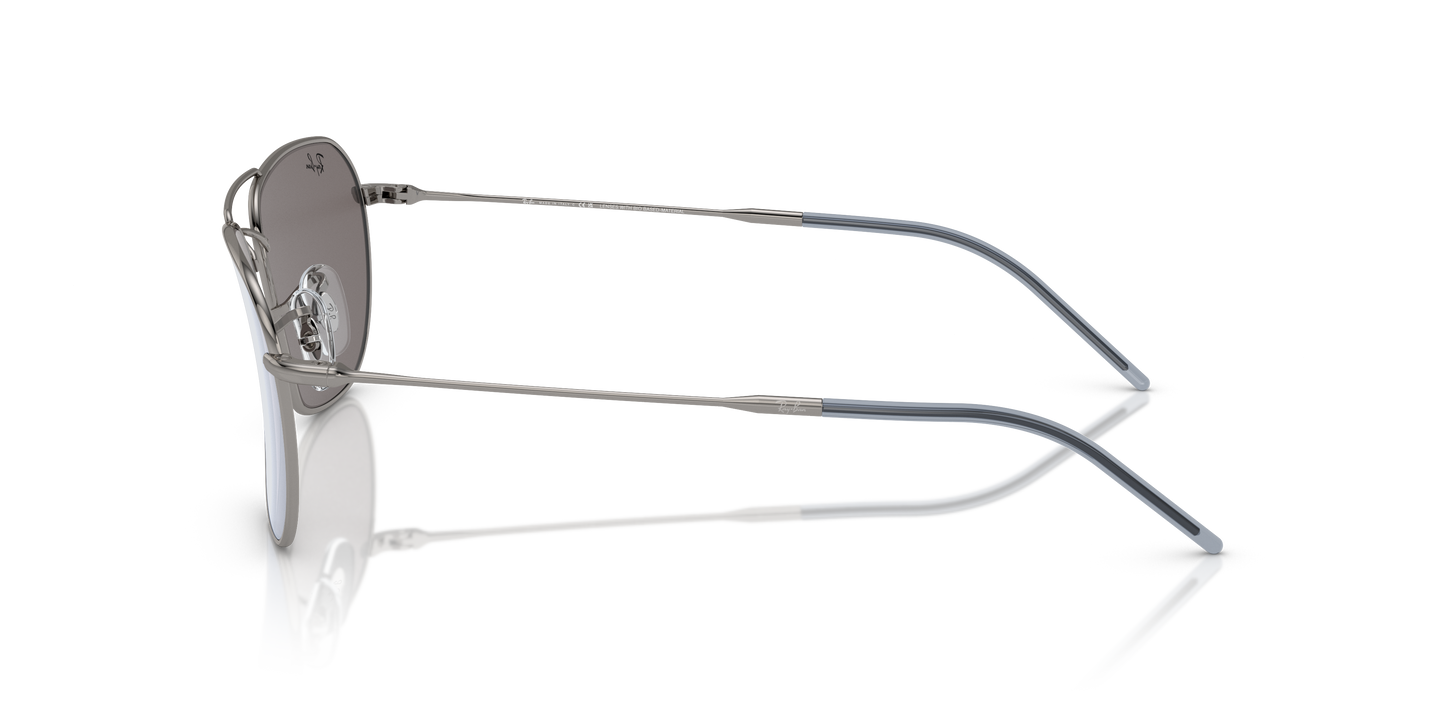 Ray-Ban RBR0102S Caravan Reverse Sunglasses - Square Metal Frame