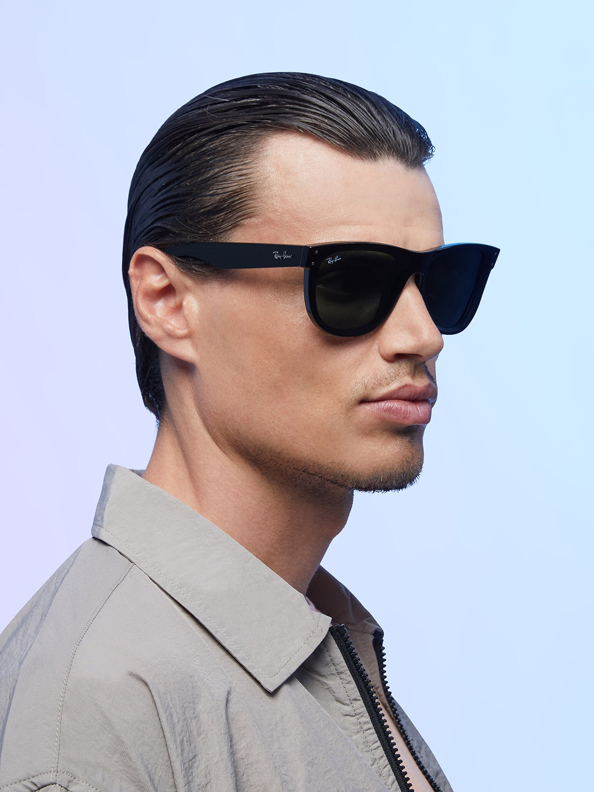 Ray-Ban RBR0502S Wayfarer Reverse Sunglasses - Square Injected Frame