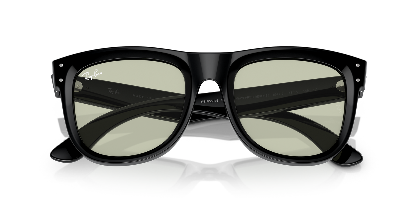 Ray-Ban RBR0502S Wayfarer Reverse Sunglasses - Square Injected Frame