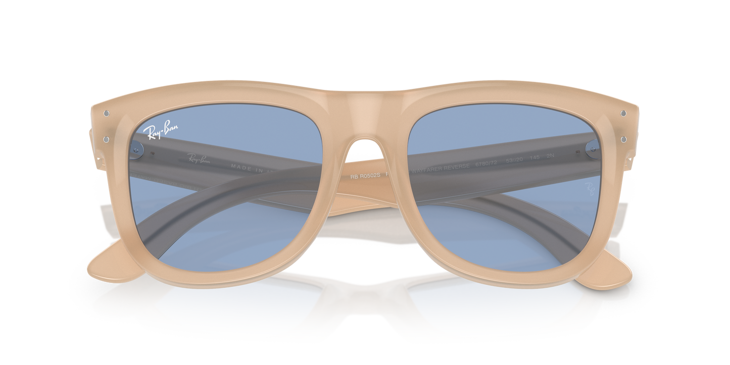 Ray-Ban RBR0502S Wayfarer Reverse Sunglasses - Square Injected Frame