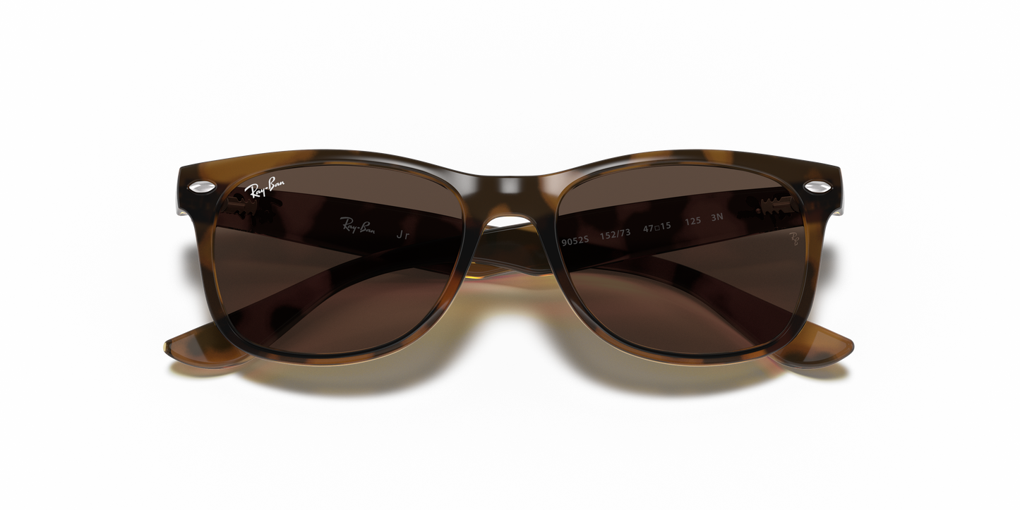 Ray-Ban RB9052S New Wayfarer Kids Sunglasses - Square Injected Frame