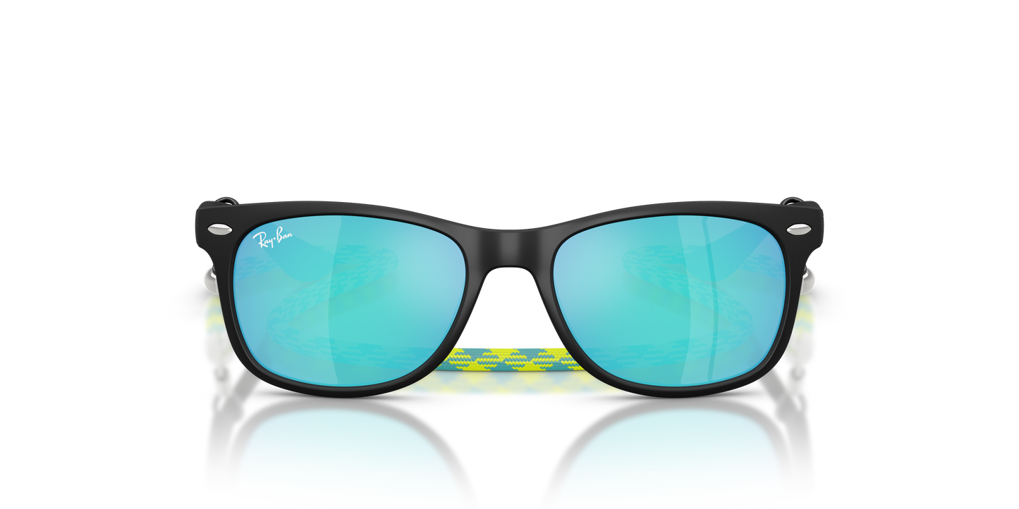 Ray-Ban RB9052S New Wayfarer Summer Capsule Kids Sunglasses - Square Injected Frame