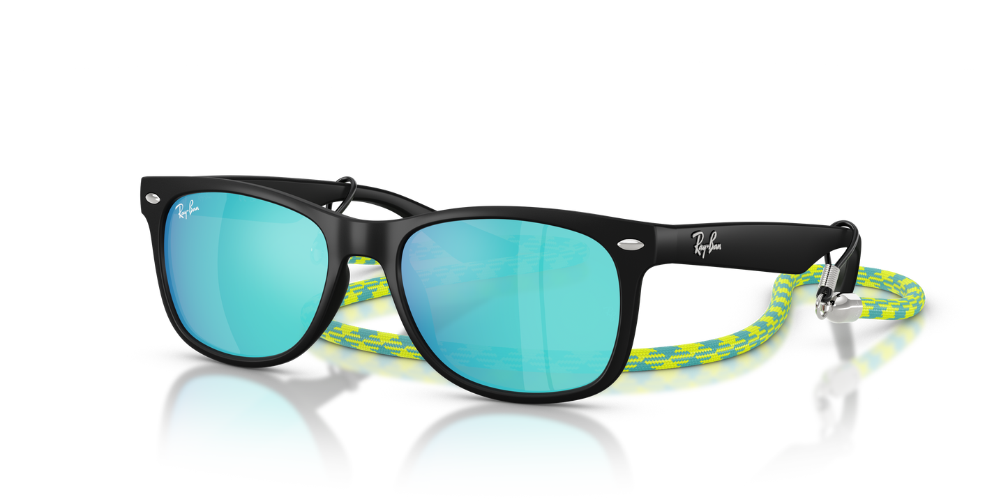 Ray-Ban RB9052S New Wayfarer Summer Capsule Kids Sunglasses - Square Injected Frame