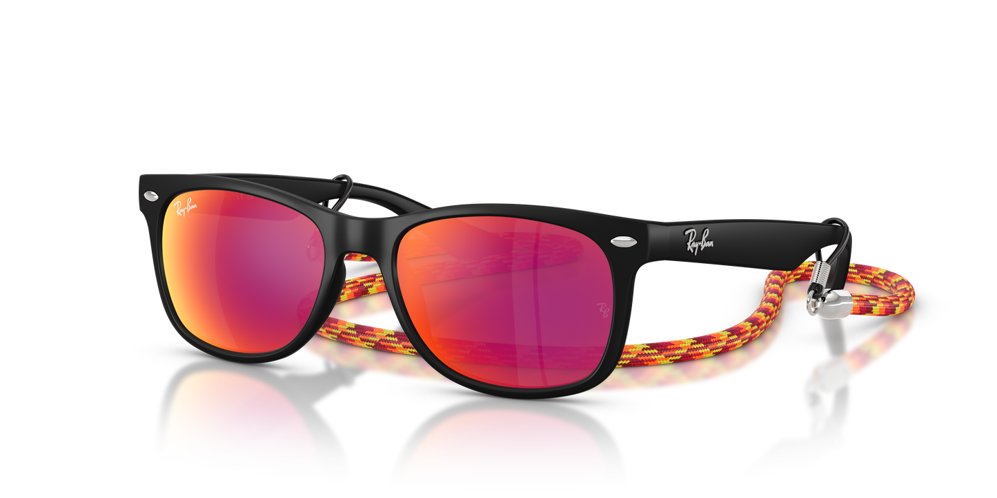 Ray-Ban RB9052S New Wayfarer Summer Capsule Kids Sunglasses - Square Injected Frame