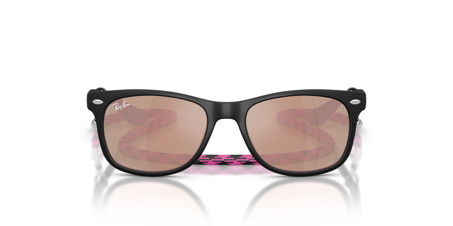Ray-Ban RB9052S New Wayfarer Summer Capsule Kids Sunglasses - Square Injected Frame