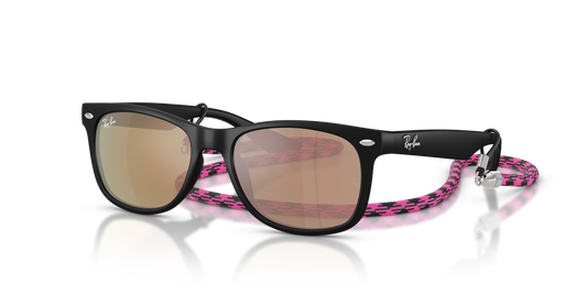 Ray-Ban RB9052S New Wayfarer Summer Capsule Kids Sunglasses - Square Injected Frame