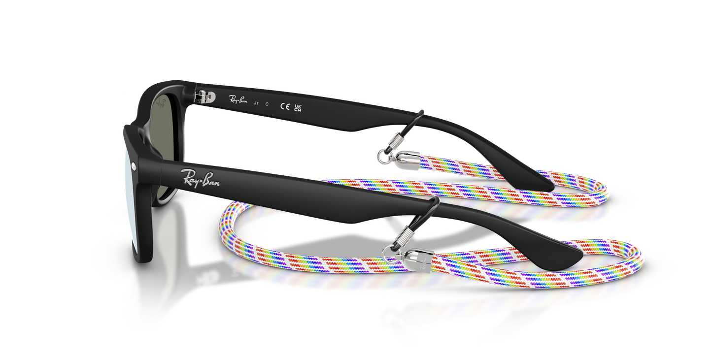 Ray-Ban RB9052S New Wayfarer Summer Capsule Kids Sunglasses - Square Injected Frame