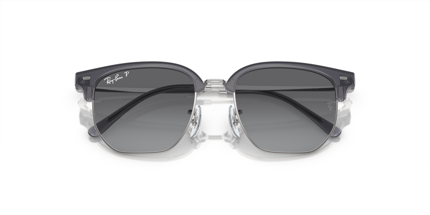 Ray-Ban RB9116S New Clubmaster Kids Sunglasses - Geometric Injected Frame