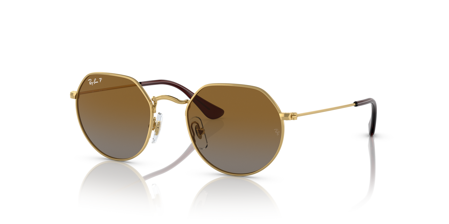 Ray-Ban RB9565S Jack Kids Sunglasses - Geometric Metal Frame