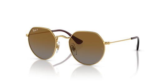 Ray-Ban RB9565S Jack Kids Sunglasses - Geometric Metal Frame