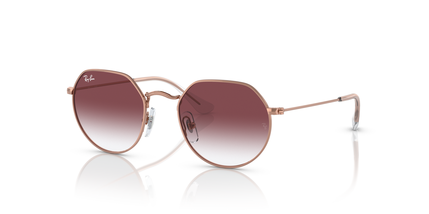 Ray-Ban RB9565S Jack Kids Sunglasses - Geometric Metal Frame