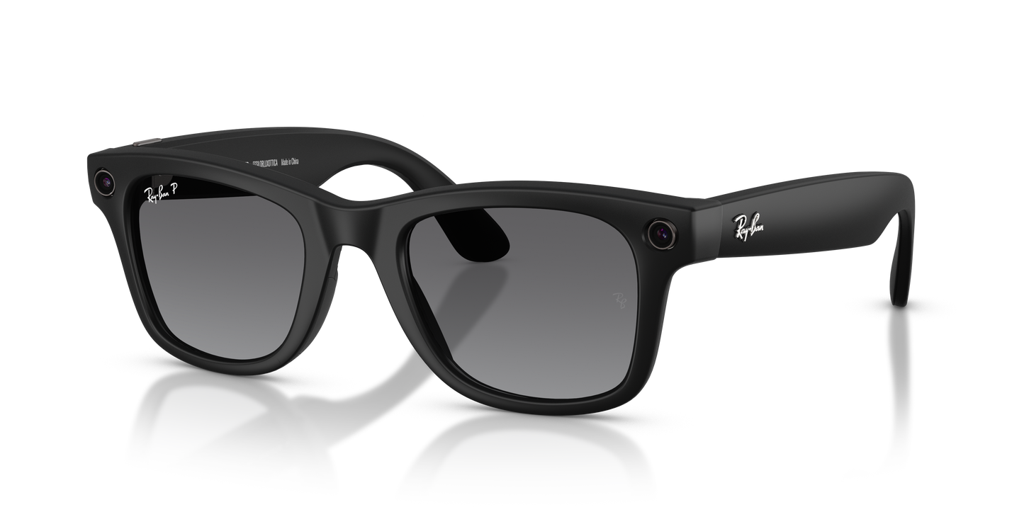 Ray-Ban Meta Gen 2 Wayfarer Smart Glasses - Square Injected Frame