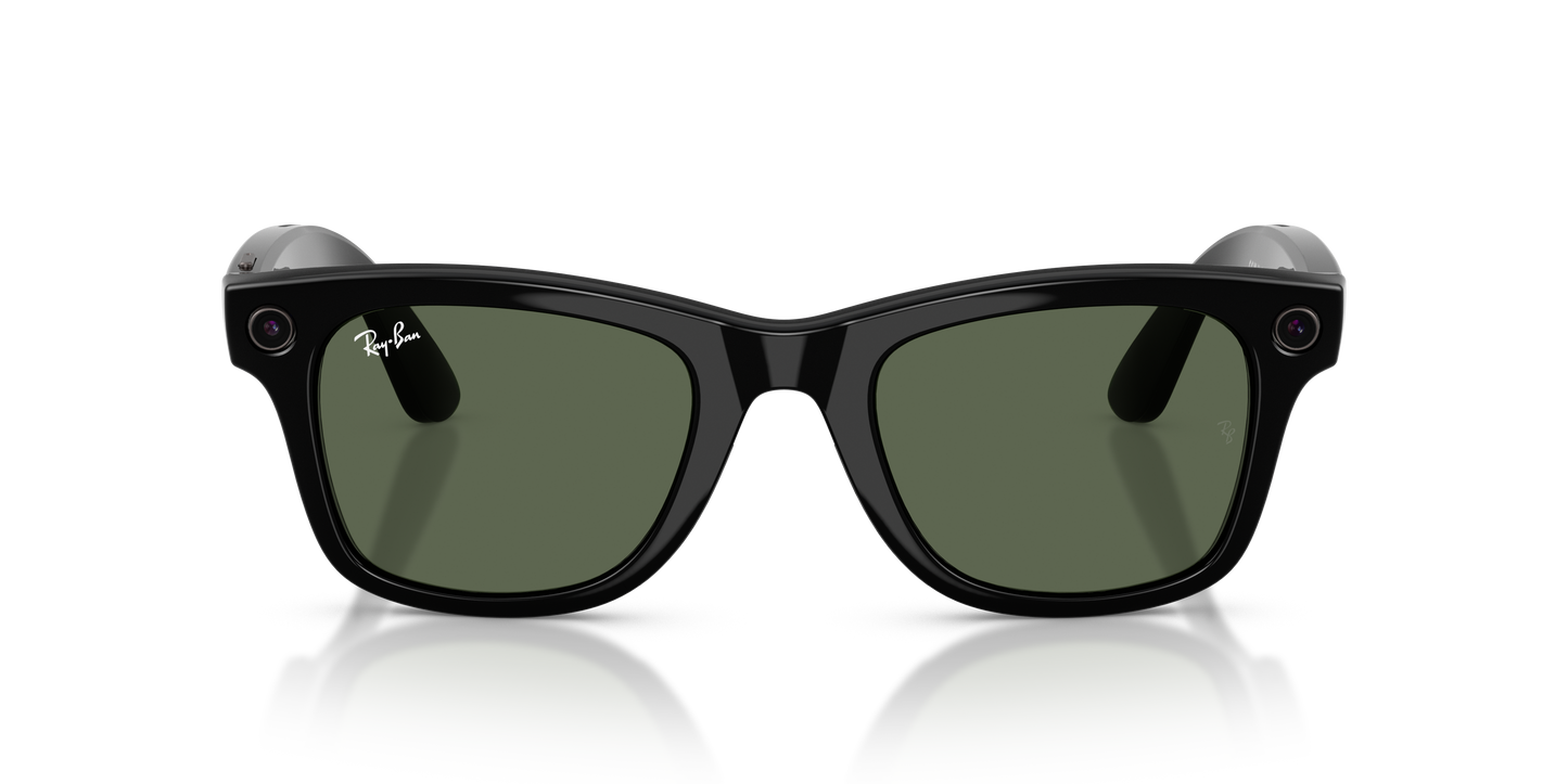 Ray-Ban Meta Gen 2 Wayfarer Smart Glasses - Square Injected Frame