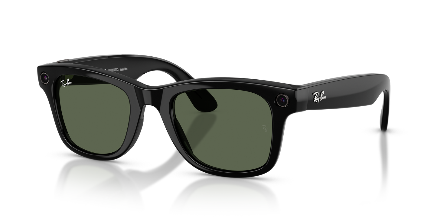 Ray-Ban Meta Gen 2 Wayfarer Smart Glasses - Square Injected Frame