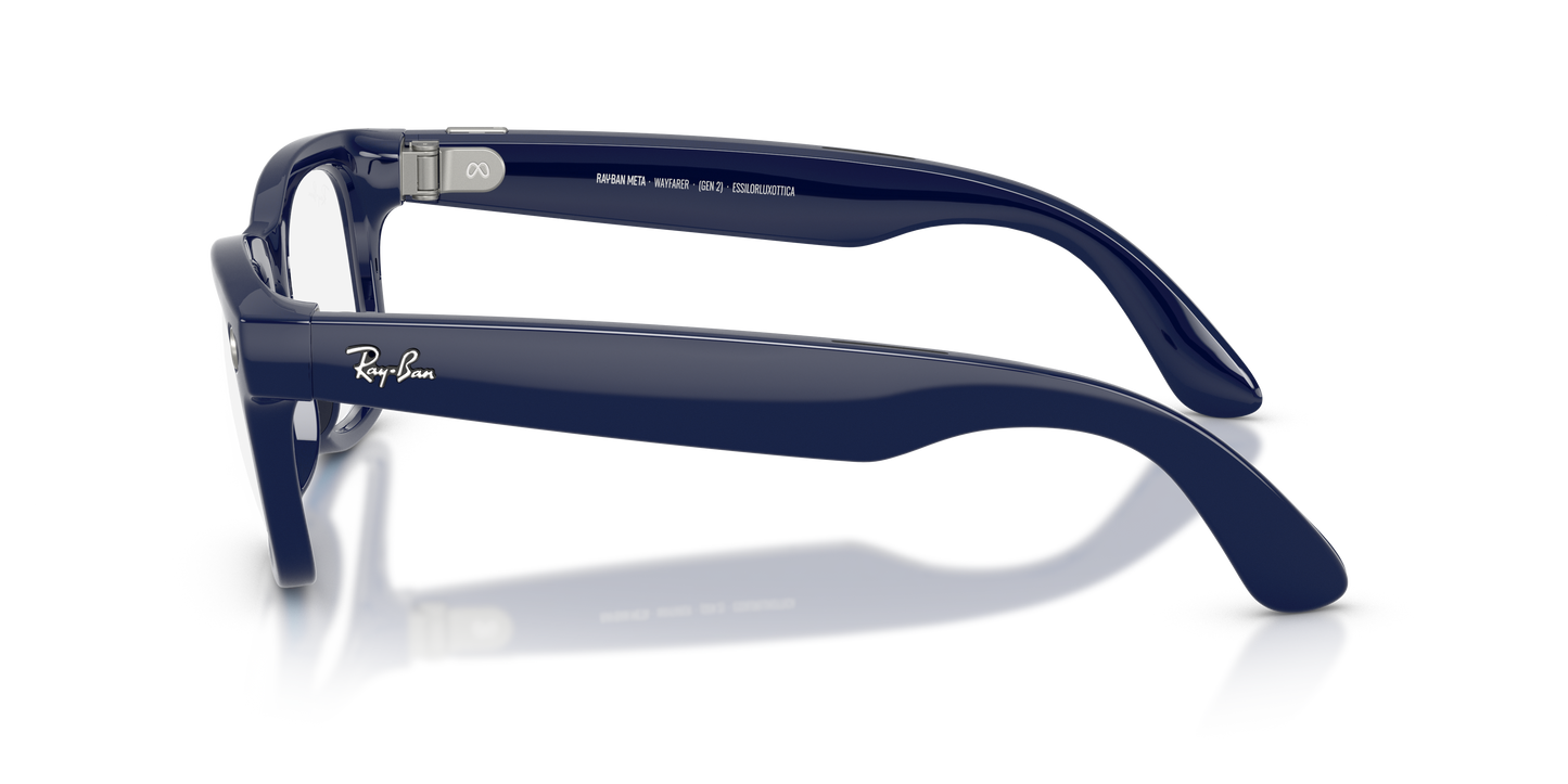Ray-Ban Meta Gen 2 Wayfarer Smart Glasses - Square Injected Frame