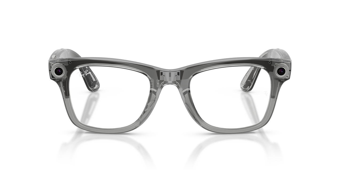 Ray-Ban Meta Gen 2 Wayfarer Smart Glasses - Square Injected Frame